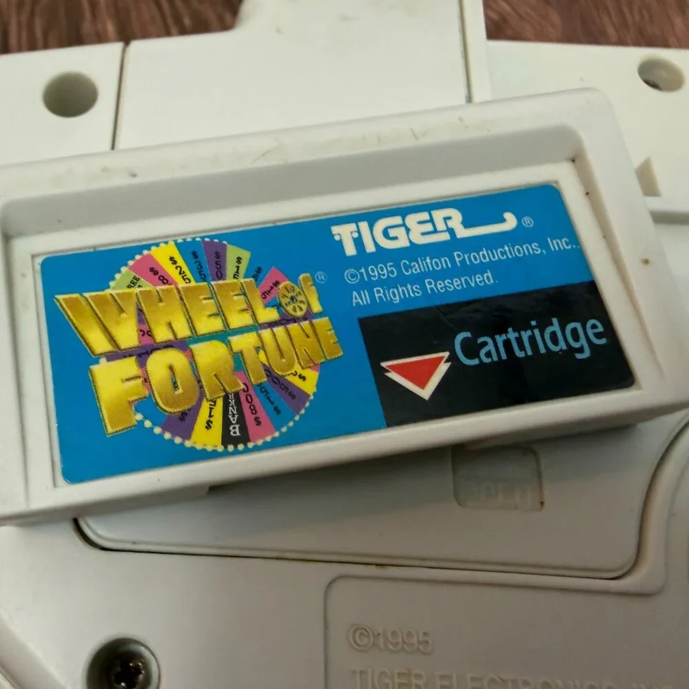 Vintage Wheel of Fortune Tiger Electronics Handheld Game 1995